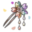 Prideful Sakura Hairpin