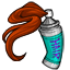 Red Colored Hair Spray