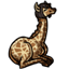 Shy Giraffe Lovable Wig