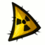 Radioactive Hero Warning Patch