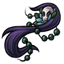Kawarimono Purple Strand of Pearls