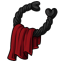 Wreathed Obsidian and Blood Fabric
