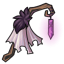 Lonely Wailing Fur Shawl