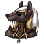 Woven Vermin Lord Anubis Throat Guard