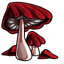Droopy Rose Mushroom Spores