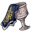 Overflowing Fabric of the Galactic Knight
