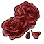 Silk Rose Shoe Flowers