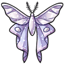 Chalcedony Lunar Moth