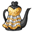 Golden Teapot Dress