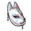 Candied Kitsune Mask