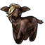 Wheat Mischievous Goat Tuft