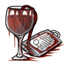 Bloodthirsty Ho Wineglass