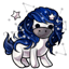 Sapphire Unicorn Mane