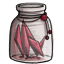 Jar of Red Crystals
