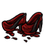 Crimson Fashionable Heels