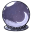 Silver Twinkle Snow Globe