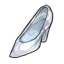 Elegant Crystal Slipper