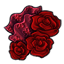 Crimson Ruffle Roses