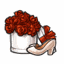 Cream Rose Gift Heels