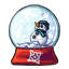 Snowman Snowflake Snowglobe Filter