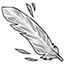 Crystallized Feather