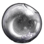 Monochrome Moonlit Crystal Bowl