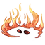 Fire Elemental Flaming Stones