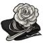 Elegant Rose Drape