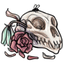 Pastel Death Elemental Skull