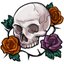 Rose Adorned Skull of Morostide