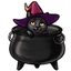 Sneaky Witch Kitty Companion