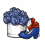 Blue Rose Gift Heels
