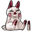 Wine Cutesy Bunny Lipstick