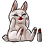 Killer Cutesy Bunny Lipstick