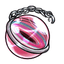 Pink Galaxy Eye Charm