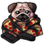 Pizza Pugly Pullover