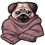 Dusty Rose Pugly Pullover