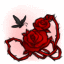 Evil Butterfly Kissed Roses