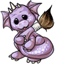 Lavender Dragon Tail Makeup