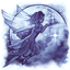 Night Moonlit Flying Fairy