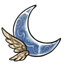 Saheric Winged Crescent Moon