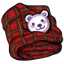 Polar Bear Bath Buddy Blanket