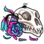 Glitch Death Elemental Skull