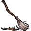 Calico Morostide Sweeping Broom Companion