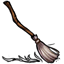 Spooky Morostide Sweeping Broom Companion