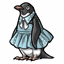 Frosty Studded Penguin Dress