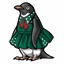 Luminaire Studded Penguin Dress