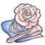 Winter Wonderland Rose Drape