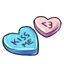 Cutesy Candy Hearts