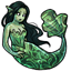 Seaweed Mermaid Ruffles
